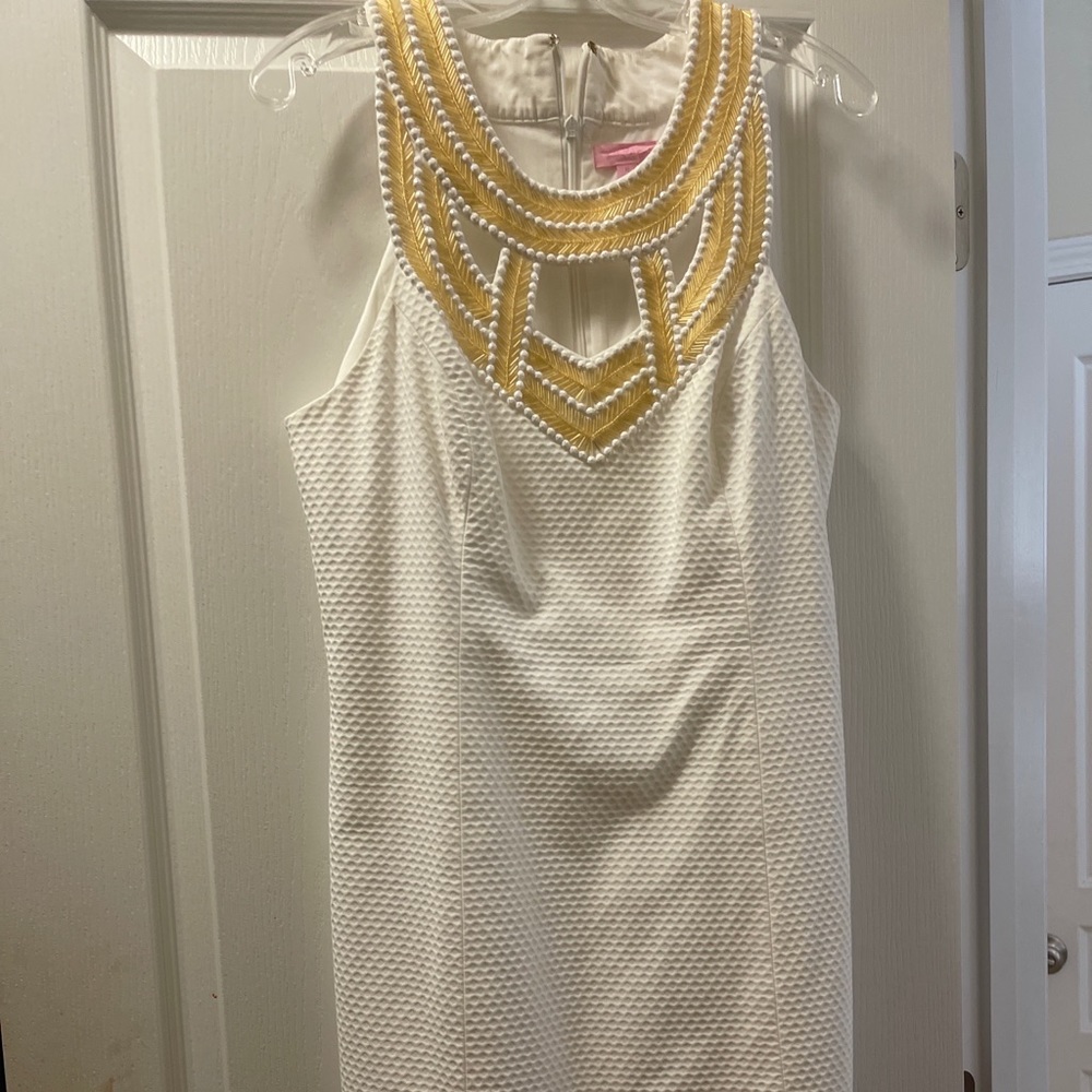 Lilly Pulitzer White Dress Size 10